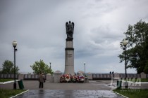 Мемориал погибшим войнам в Чечне и в Афганистане в парке Швейцария