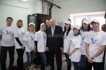 Валерий Шанцев со специалистами НОРТПЦ по время запуска цифрового вещания (2013 год)