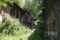 Почаинский овраг в районе Лудильного переулка