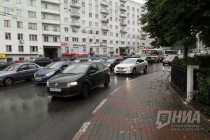 Пробка на пл. Горького