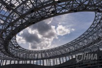 Ход строительства стадиона в Нижнем Новгороде к Чемпионату мира по футболу в 2018 году