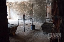 Прокладка коммуникаций и укрепление стен здания