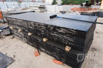 Строительные материалы на площадке