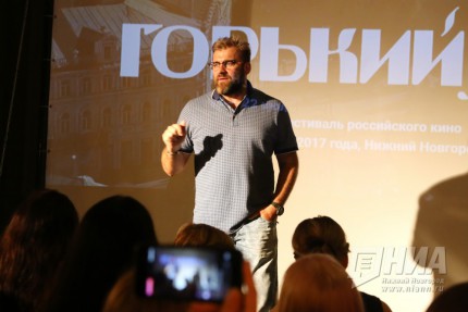 Творческая встреча с заслуженным артистом РФ Михаилом Пореченковым в открытом пространстве Кинофактура в рамках фестиваля актуального кино Горький fest
