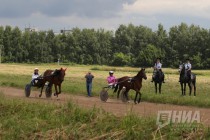 Празднование Дня Франции на нижегородском ипподроме