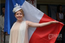 Празднование Дня Франции на нижегородском ипподроме