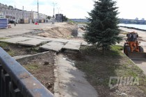 Благоустройство Нижневолжской набережной началось в Нижнем Новгороде
