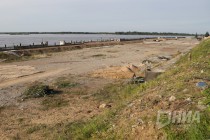 Благоустройство Нижневолжской набережной началось в Нижнем Новгороде