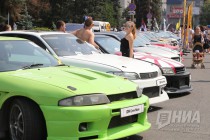 Фестиваль тюнингованных автомобилей Club fest - 2017 перед ДК ГАЗ в Нижнем Новгороде