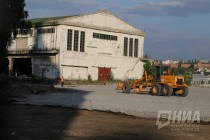 Разбор не признанных ценными бетонных пакгаузов на Стрелке в Нижнем Новгороде начался 1 августа
