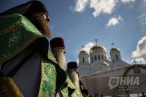 Торжества, посвященные обретению мощей преподобного Серафима Саровского, в Дивееве