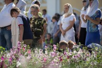 Торжества, посвященные обретению мощей преподобного Серафима Саровского, в Дивееве