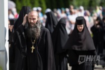 Торжества, посвященные обретению мощей преподобного Серафима Саровского, в Дивееве