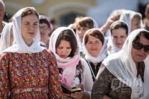 Торжества, посвященные обретению мощей преподобного Серафима Саровского, в Дивееве