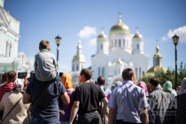 Торжества, посвященные обретению мощей преподобного Серафима Саровского, в Дивееве