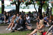 Музыкальный фестиваль Пересечение в Александровском саду