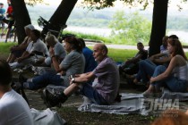 Музыкальный фестиваль Пересечение в Александровском саду