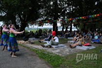 Музыкальный фестиваль Пересечение в Александровском саду