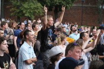 Музыкальный фестиваль Рок чистой воды на площади Минина и Пожарского в Нижнем Новгороде