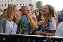 Музыкальный фестиваль Рок чистой воды на площади Минина и Пожарского в Нижнем Новгороде