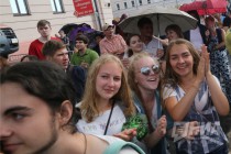 Музыкальный фестиваль Рок чистой воды на площади Минина и Пожарского в Нижнем Новгороде