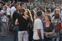 Музыкальный фестиваль Рок чистой воды на площади Минина и Пожарского в Нижнем Новгороде