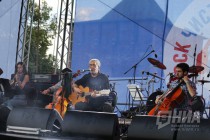The Bambir (Армения) на музыкальном фестивае Рок чистой воды на площади Минина и Пожарского в Нижнем Новгороде