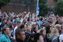 Музыкальный фестиваль Рок чистой воды на площади Минина и Пожарского в Нижнем Новгороде