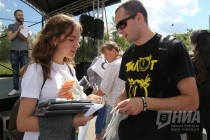 Рок-субботник на Гребном канале в Нижнем Новгороде