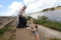 Рок-субботник на Гребном канале в Нижнем Новгороде