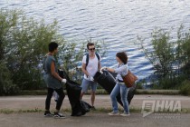 Рок-субботник на Гребном канале в Нижнем Новгороде