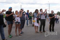 Рок-субботник на Гребном канале в Нижнем Новгороде