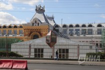 Главный ярмарочный дом Нижегородской ярмарки (со стороны ул. Советской)