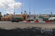 Главный ярмарочный дом Нижегородской ярмарки (со стороны ул. Советской)