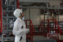 Для прохода в реакторный зал необходимо надеть специальную одежду