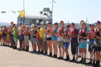 Юные яхтсмены Нижнего Новгорода на торжественном открытии чемпионата