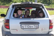 Юные участники акции