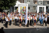 Торжественная линейка 1 сентября в нижегородской авторской академической школе №186