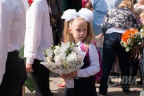 Торжественная линейка 1 сентября в нижегородской авторской академической школе №186