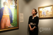 Открытие выставки Окна в Россию. Шедевры семи поколений в НГХМ