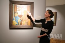 Открытие выставки Окна в Россию. Шедевры семи поколений в НГХМ