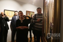 Открытие выставки Окна в Россию. Шедевры семи поколений в НГХМ