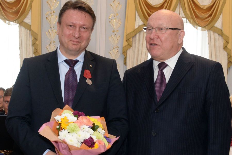 Олег Лавричев и Валерий Шанцев