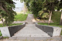 Александровский сад в центре Нижнего Новгороде