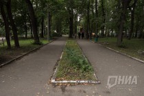 Сад им. Я. М. Свердлова у Нижегородской консерватории