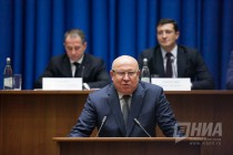 Валерий Шанцев в центре, сзади Михаил Бабич и Глеб Никитин