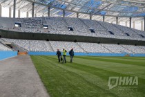 Операционный визит FIFA и Оргкомитета Россия 2018 стадион Нижний Новгород 30 сентября