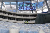 Операционный визит FIFA и Оргкомитета Россия 2018 стадион Нижний Новгород 30 сентября