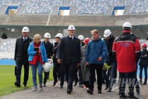 Глеб Никитин и Алексей Сорокин (на первом плане слева направо)