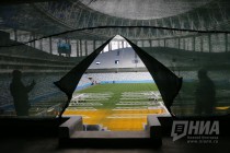 Операционный визит FIFA и Оргкомитета Россия 2018 стадион Нижний Новгород 30 сентября